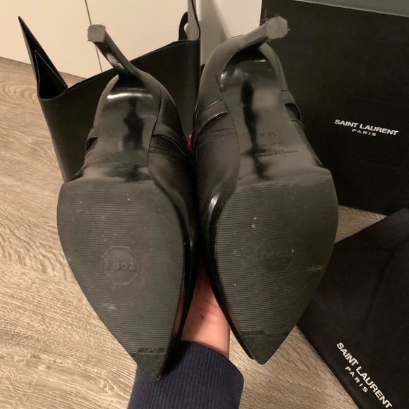 Saint Laurent platform booties - Picture 3 of 5